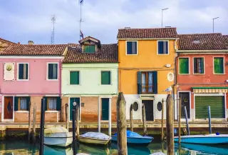 Colorful Canal Houses