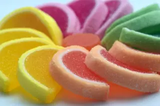 Sugary Fruit Slice Candies