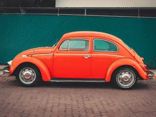 Red Classic VW Beetle