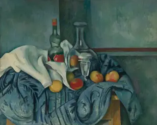 Paul Cezanne (1893/1895) - The Peppermint Bottle