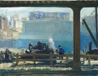 George Bellows (1909) - Blue Morning