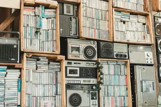 Wall of Boomboxes