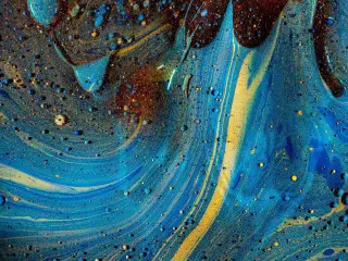 Blue Gold Nebula