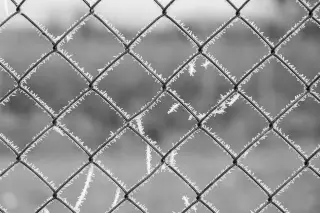 Chain Link Fence Background