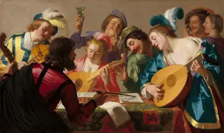 Gerrit van Honthorst - The Concert
