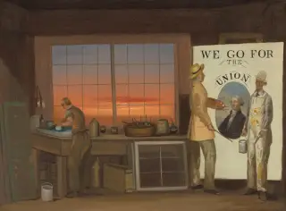 American 19th Century (c. 1840/1850) - We Go for the Union