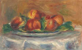 Auguste Renoir (1902/1905) - Peaches on a Plate