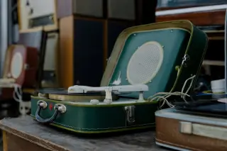 Portable Record Player