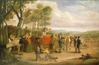 Charles Henry Granger (1843) - Muster Day